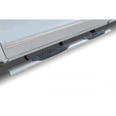 4" OVAL RAM 1500 REGULAR CAB (09-18) 2500 / 3500 (10-19) NO DEF TANK STAINLESS
