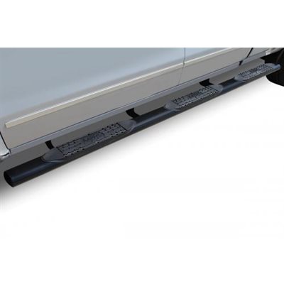 4" OVAL WHEEL TO WHEEL F250 / F350 CREW CAB WITH 6.5 BED (99-16) BLACK